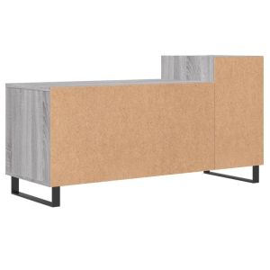 ТВ шкаф, сив сонома, 100x35x55 см, инженерно дърво