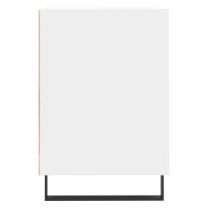 ТB шкаф, бял, 100x35x40 см, инженерно дърво