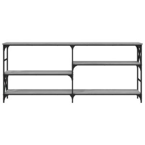 Конзолна маса, сив сонома, 180x29x76,5 см, инженерно дърво