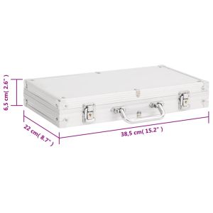 Комплект чипове за покер 300 бр 4 г