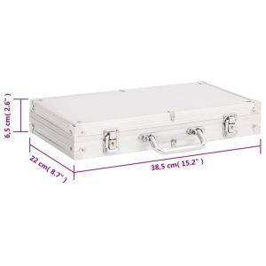 Комплект чипове за покер 300 бр 11,5 г