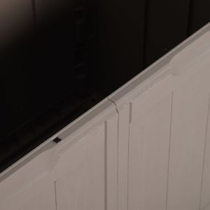 Градинска кутия за съхранение, 180 л, кафява, PP Дървен вид