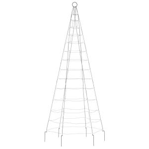 LED коледна елха 200 LED топло бяло 180 см