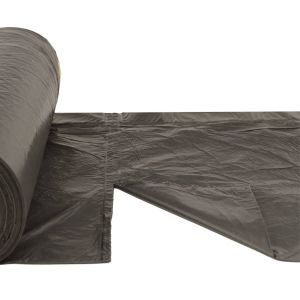 Торбички за боклук с връзки 250 бр черни 120 л