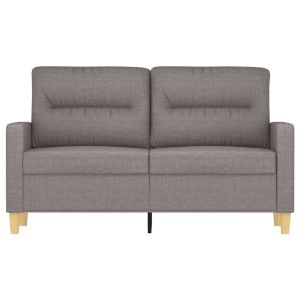 2-местен диван, Таупе, 120 см, плат