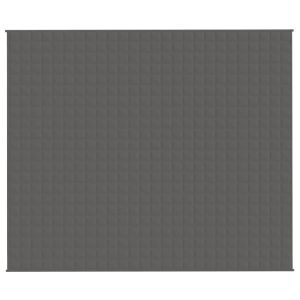 Утежнено одеяло сиво 220x260 см 15 кг плат