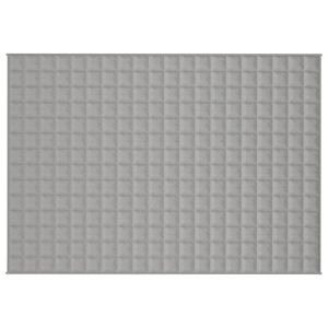 Утежнено одеяло сиво 135x200 см 6 кг плат