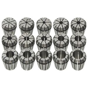 Комплект 15 бр цанги за струг ER25