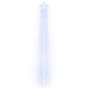Коледни лампички за елха 320 LED сини 375 см