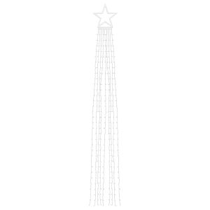 Коледни лампички за елха 320 LED сини 375 см