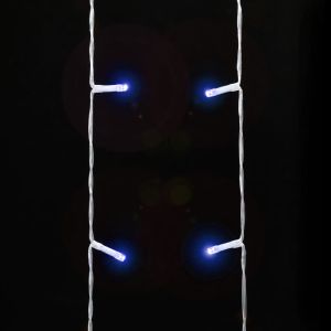 Коледни лампички за елха 320 LED сини 375 см