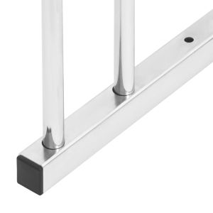 Стойка за велосипеди за 4 велосипеда, поцинкована стомана