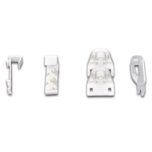 Зебра щора 50,9x100 см Ширина на плат 46,7 см бяла