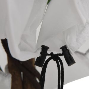 Зимно покривало за растения с цип, 70 г/м², 3,14x2,5 м