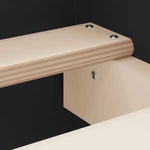 Рамка за легло без матрак, черна, 160x200 см