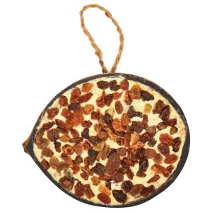 Храна за птици в кокосови половинки, 10 бр, 290 г