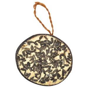 Храна за птици в кокосови половинки, 10 бр, 290 г