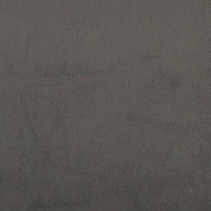 Табла за легло, тъмносива, 160x5x118/128 см, кадифе