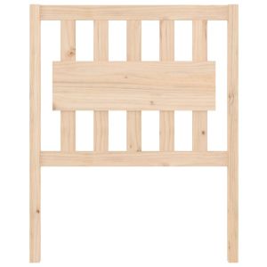 Горна табла за легло, 80,5x4x100 см, бор масив