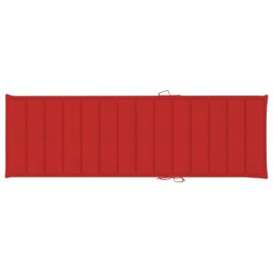 Градински шезлонг с шалте, акациево дърво масив