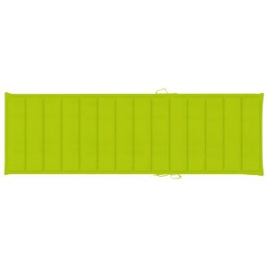 Градински шезлонг с шалте, акациево дърво масив