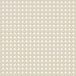 Сайдборд "SENJA", ратанова визия, бял, 80x40x80 см, бор масив