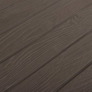 Градински сандък за съхранение, кафяв, 116x44x55 см