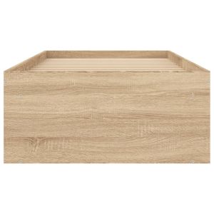 Рамка за легло сонома дъб 75x190см Small Single