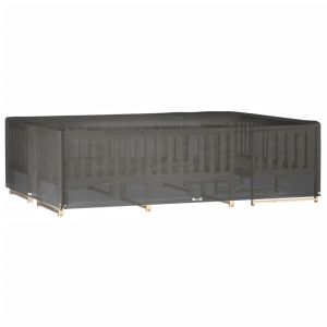 Покривало за градински мебели 16 капси 300x200x75см правоъгълно