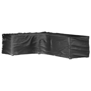 Покривала за ъглови градински мебели 2 бр 18 капси 220x285x80см