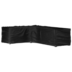 Покривало за ъглови градински мебели 16 капси 210x260x80 см