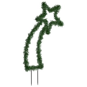 Коледна светеща украса с шипове, метеор, 115 LED, 89 см