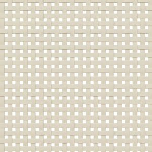 Бюфет "SENJA", ратанова визия, бял, 90x40x112 см, бор масив