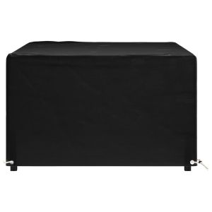 Покривало за градински мебели 8 капси 160x120x75 см правоъгълно