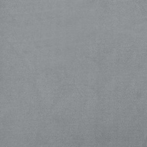 Объл фотьойл с опора за крака, тъмносив, кадифе