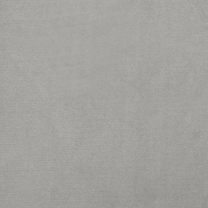 Объл фотьойл с опора за крака, светлосив, кадифе