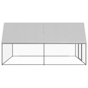 Външна клетка за пилета, 3x4x2 м, поцинкована стомана