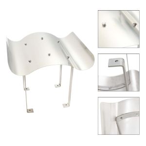 Шапка за комин, неръждаема стомана, 40 x 40 x 36 см