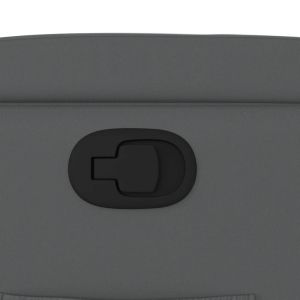 Наклоняем стол, сив, изкуствена кожа