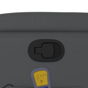 Масажен наклоняем стол, сив, изкуствена кожа