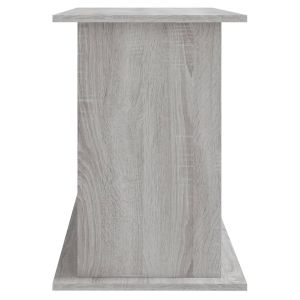 Поставка за аквариум, сив сонома, 101x41x58 см, инженерно дърво