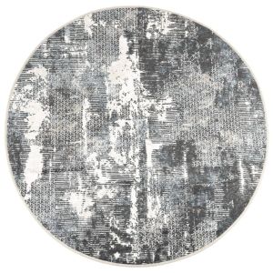 Перящ се килим многоцветен Ø 120 см противоплъзгащ