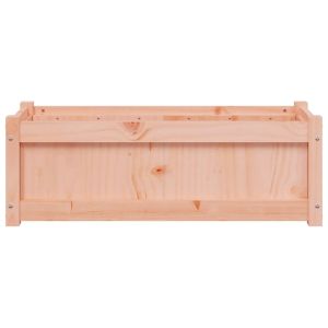 Градински сандък, 90x31x31 см, дугласко дърво масив