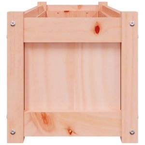 Градински сандък, 90x31x31 см, дугласко дърво масив