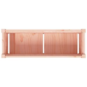 Градински сандък, 90x31x31 см, дугласко дърво масив