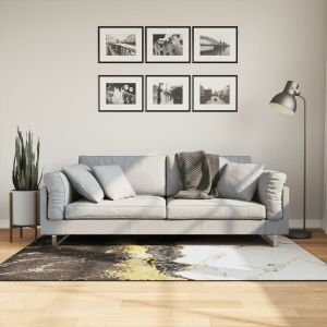 Перящ се килим многоцветен 120x180 см противоплъзгащ