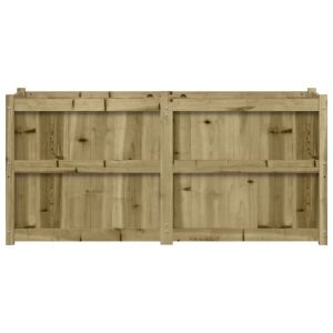 Градински сандък, 150x50x70 см, импрегнирано борово дърво