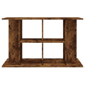 Поставка за аквариум, опушен дъб, 100x40x60 см, инженерно дърво