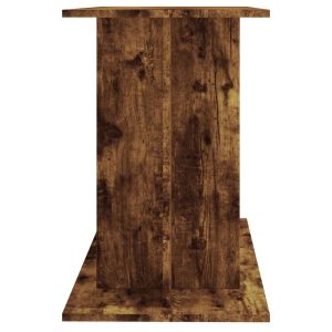 Поставка за аквариум, опушен дъб, 100x40x60 см, инженерно дърво