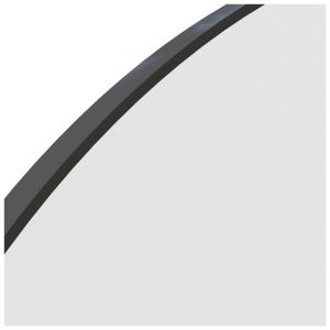 Огледало с LED лампи, 60x30 см, стъкло, овално